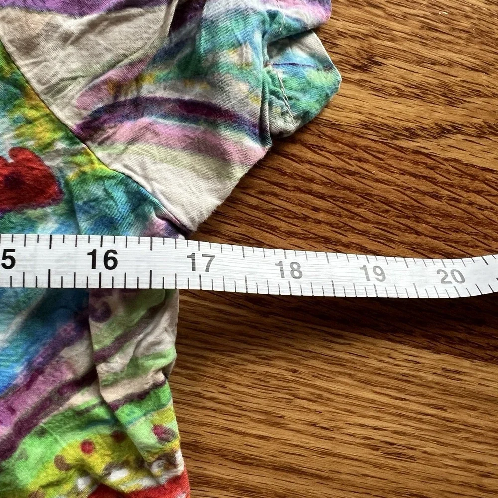 Jams World Women Dress Opal Rose Vacation Tropical Hawaiian Wearable‎ Art Small - Picture 9 of 10